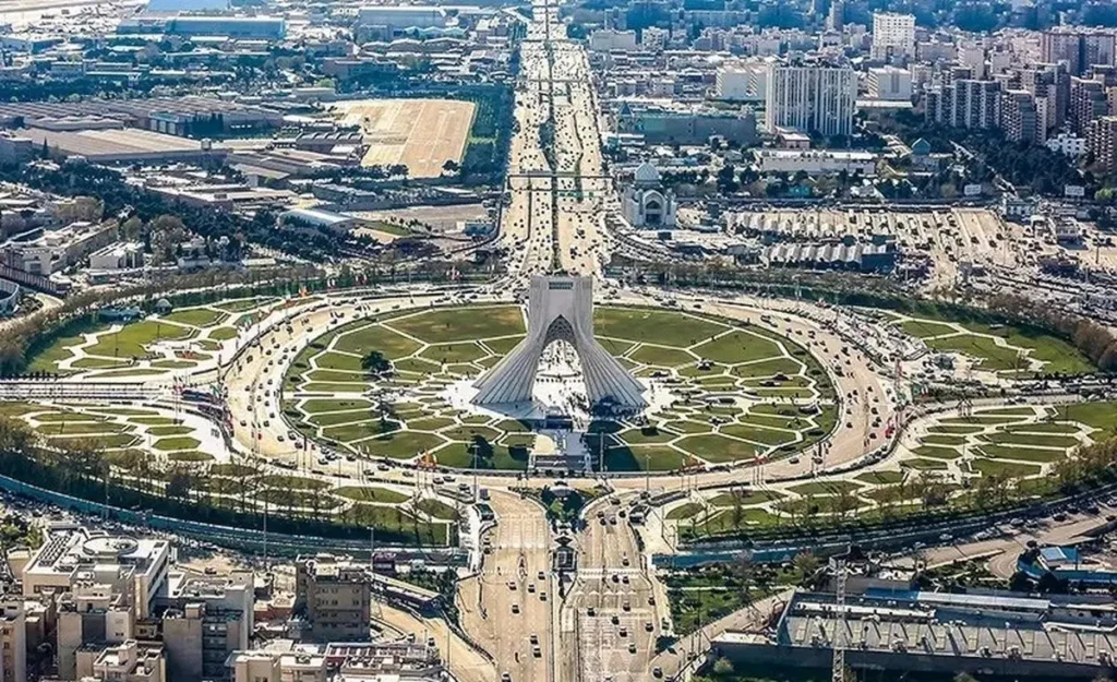 تقسیم بندی مناطق شهرداری تهران