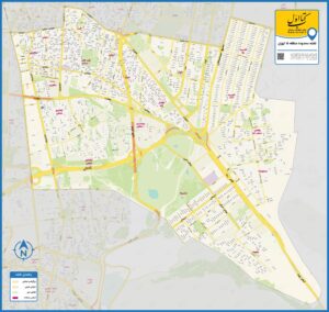 نقشه منطقه 15 شهرداری تهران scaled 1