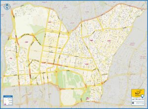 نقشه منطقه 3 شهرداری تهران scaled 1
