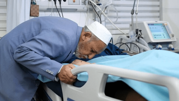 علت مرگ مغزی صابر کاظمی؛ پایان تلخ ستاره والیبال ایران+فیلم 2 پدر صابر کاظمی