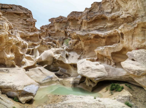 تنگه چاکاویر قشم؛ شاهکار فرسایش آب و باد در قلب ژئوپارک