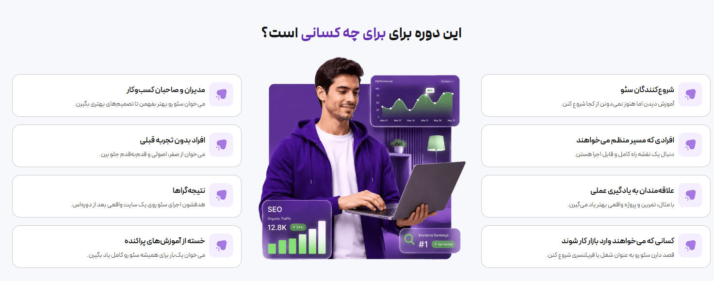 بهترین دوره آموزش سئو