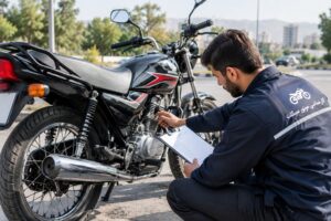 هزینه کارشناسی موتور سیکلت